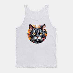 Cat Animal World Pet Dog Loving Fun Tank Top